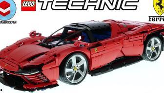 国产乐高法拉利测评视频,匠心独运，再现速度与激情