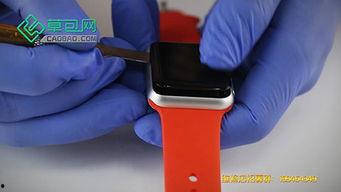 国产苹果手表拆机视频